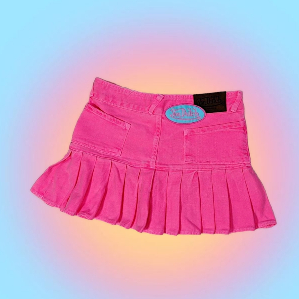 Vintage 2000s Y2K Von Dutch skirt
